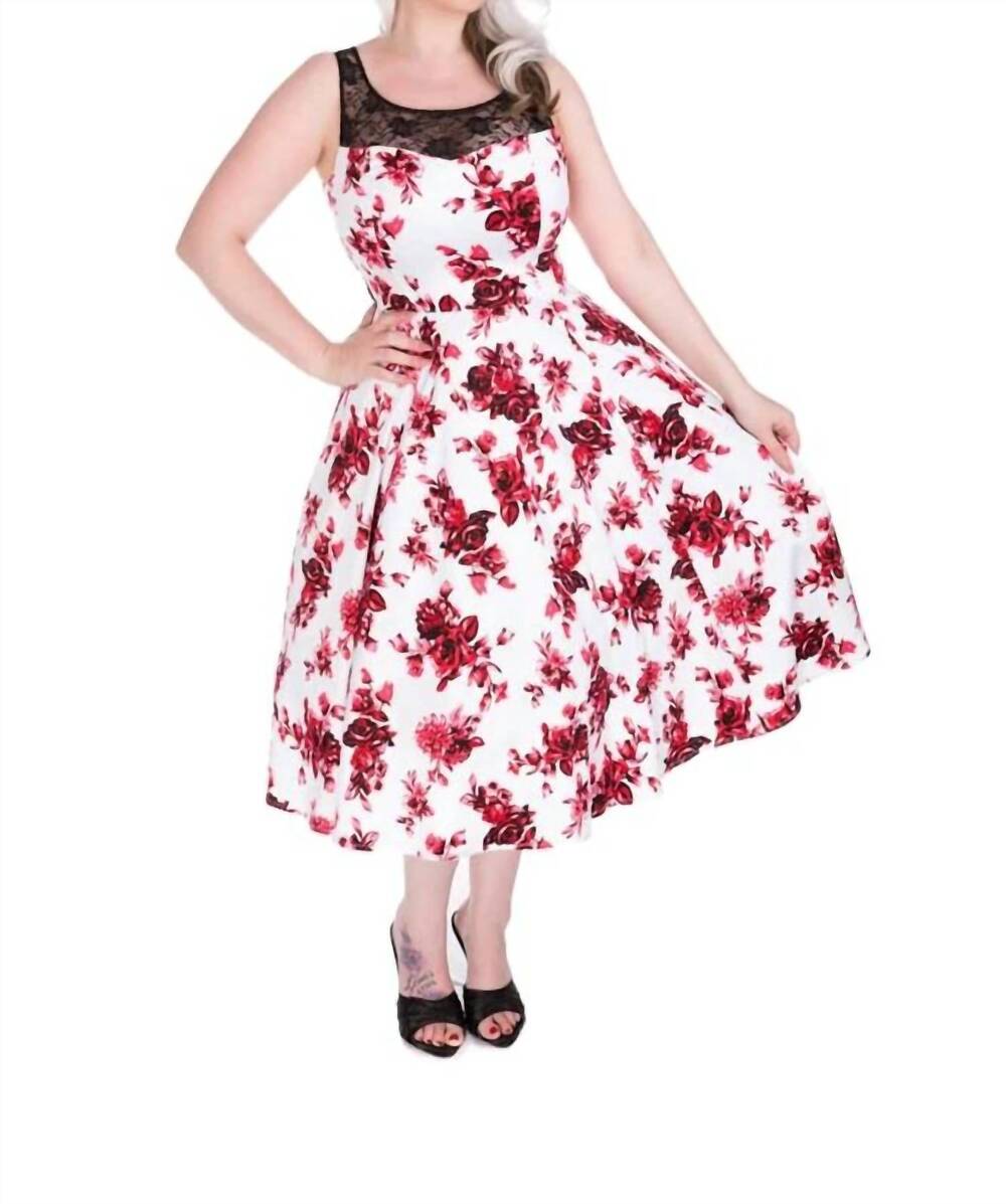 NEW ORCHID BLOOM china doll party dress in white